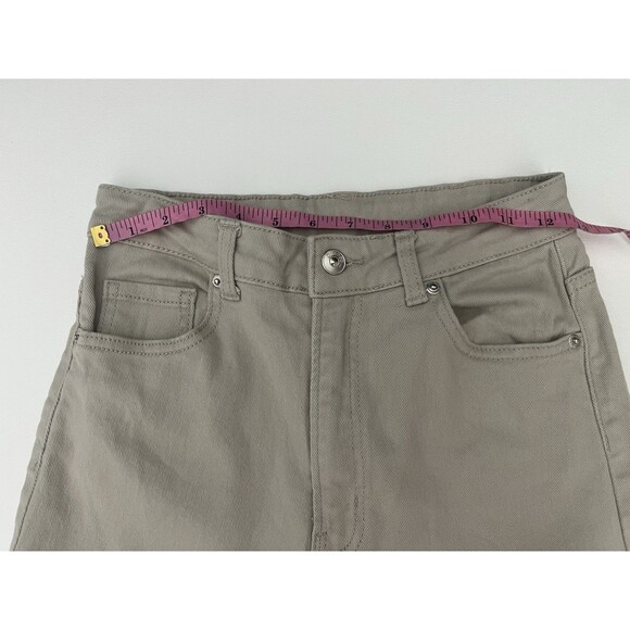 Divided H&M Women’s Jeans Wide Leg Size 6 High Rise Beige Denim Zipper/ Button - Picture 8 of 8